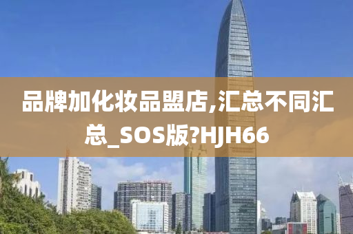 品牌加化妆品盟店,汇总不同汇总_SOS版?HJH66