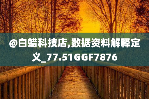 @白蜡科技店,数据资料解释定义_77.51GGF7876