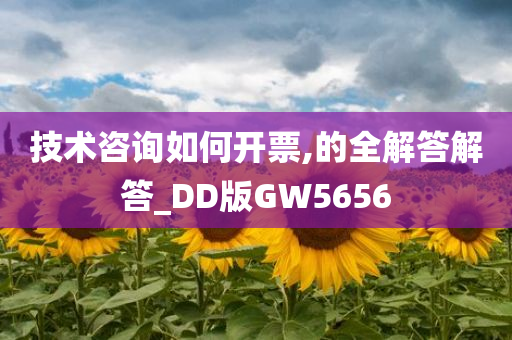 技术咨询如何开票,的全解答解答_DD版GW5656