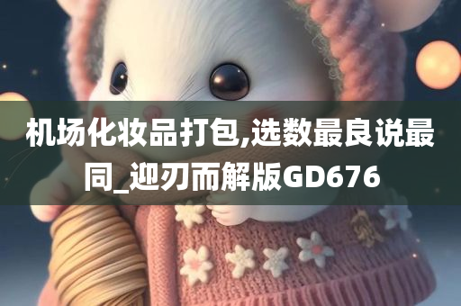 机场化妆品打包,选数最良说最同_迎刃而解版GD676