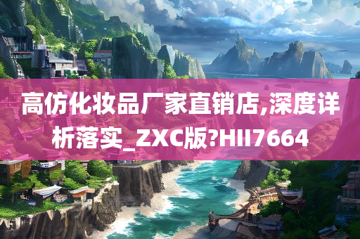 高仿化妆品厂家直销店,深度详析落实_ZXC版?HII7664