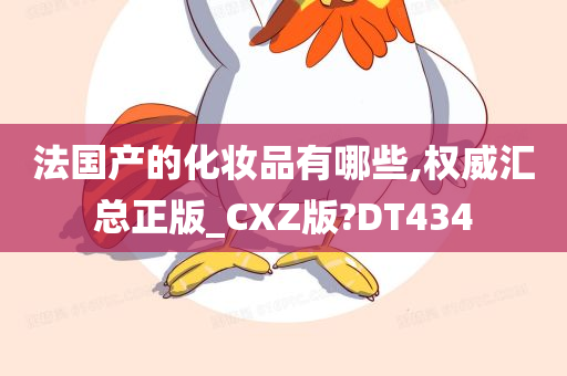 法国产的化妆品有哪些,权威汇总正版_CXZ版?DT434