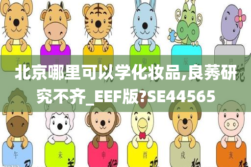 北京哪里可以学化妆品,良莠研究不齐_EEF版?SE44565
