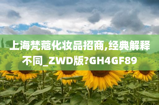 上海梵蔻化妆品招商,经典解释不同_ZWD版?GH4GF89