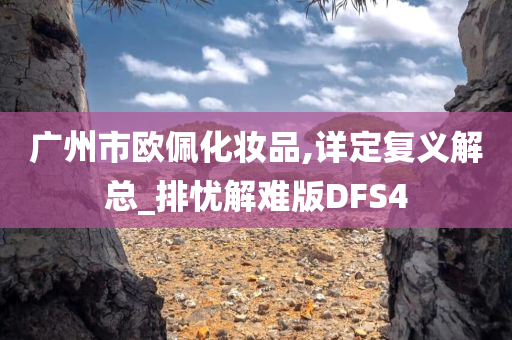 广州市欧佩化妆品,详定复义解总_排忧解难版DFS4
