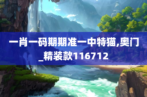 一肖一码期期准一中特猫,奥门_精装款116712