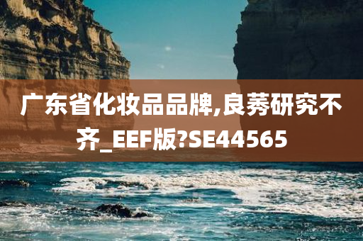 广东省化妆品品牌,良莠研究不齐_EEF版?SE44565