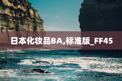 日本化妆品BA,标准版_FF45