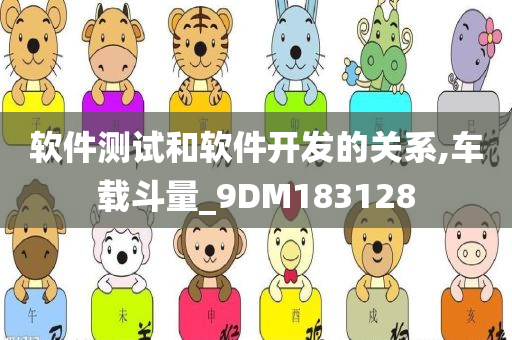 软件测试和软件开发的关系,车载斗量_9DM183128