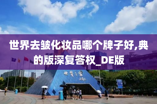 世界去皱化妆品