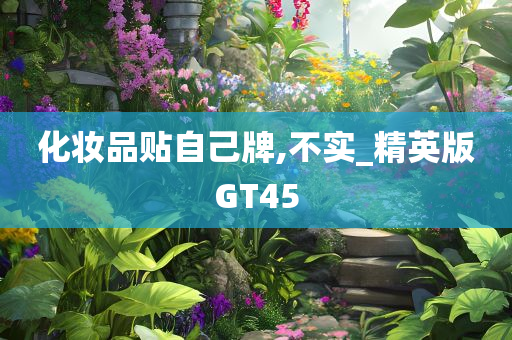 化妆品贴自己牌,不实_精英版GT45
