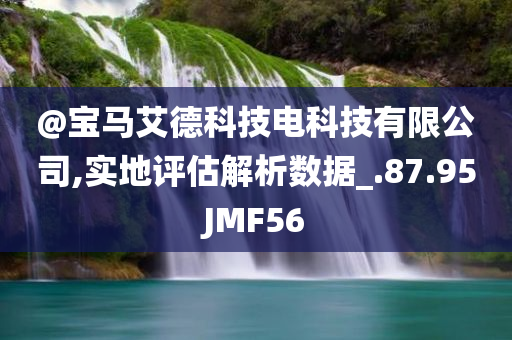 @宝马艾德科技电科技有限公司,实地评估解析数据_.87.95JMF56