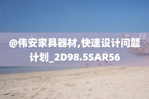 @伟安家具器材,快速设计问题计划_2D98.5SAR56