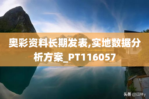 奥彩资料长期发表,实地数据分析方案_PT116057