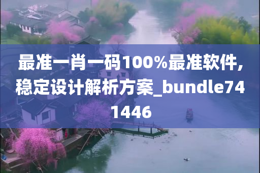最准一肖一码100%最准软件,稳定设计解析方案_bundle741446