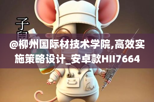 @柳州国际材技术学院,高效实施策略设计_安卓款HII7664