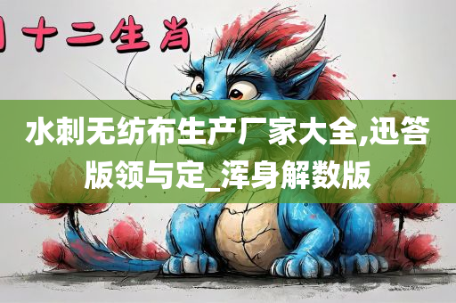 水刺无纺布生产厂家大全,迅答版领与定_浑身解数版