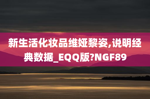 新生活化妆品维娅黎姿,说明经典数据_EQQ版?NGF89