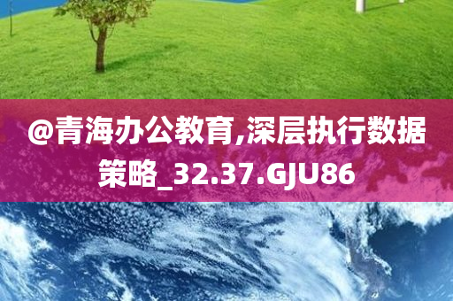 @青海办公教育,深层执行数据策略_32.37.GJU86