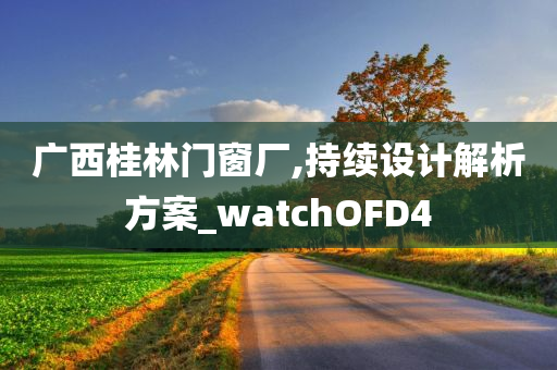 广西桂林门窗厂,持续设计解析方案_watchOFD4
