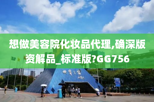 想做美容院化妆品代理,确深版资解品_标准版?GG756