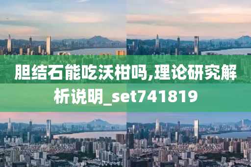 胆结石能吃沃柑吗,理论研究解析说明_set741819