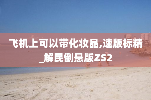 飞机上可以带化妆品,速版标精_解民倒悬版ZS2