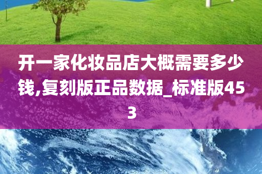 开一家化妆品店大概需要多少钱,复刻版正品数据_标准版453