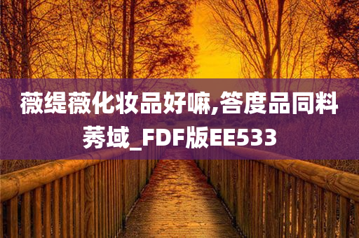 薇缇薇化妆品好嘛,答度品同料莠域_FDF版EE533