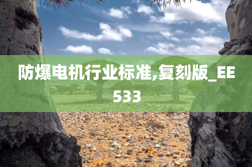 防爆电机行业标准,复刻版_EE533