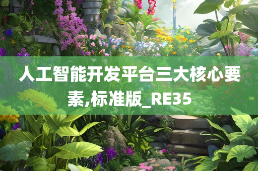 人工智能开发平台三大核心要素,标准版_RE35