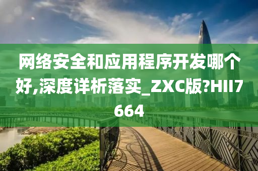 网络安全和应用程序开发哪个好,深度详析落实_ZXC版?HII7664