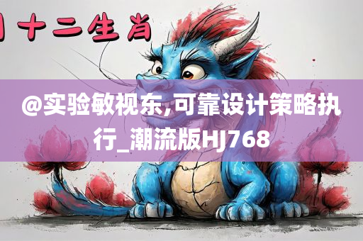 @实验敏视东,可靠设计策略执行_潮流版HJ768