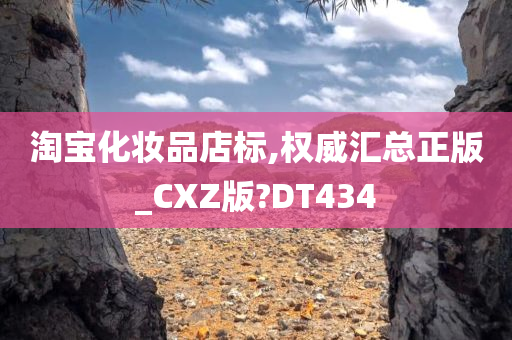 淘宝化妆品店标,权威汇总正版_CXZ版?DT434