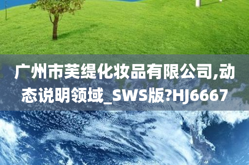 广州市芙缇化妆品有限公司,动态说明领域_SWS版?HJ6667