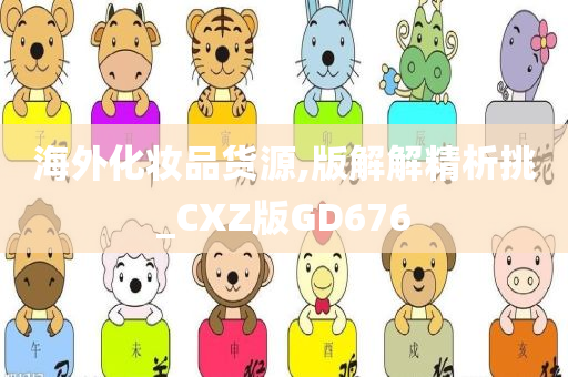 海外化妆品货源,版解解精析挑_CXZ版GD676