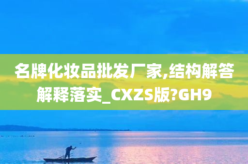 名牌化妆品批发厂家,结构解答解释落实_CXZS版?GH9