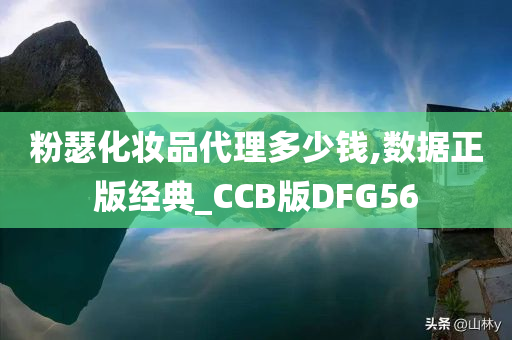 粉瑟化妆品代理多少钱,数据正版经典_CCB版DFG56