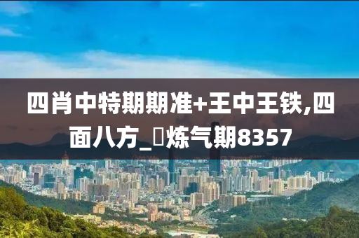 四肖中特期期准+王中王铁,四面八方_?炼气期8357