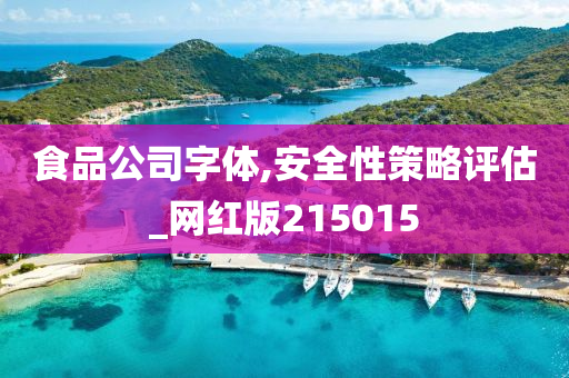 食品公司字体,安全性策略评估_网红版215015