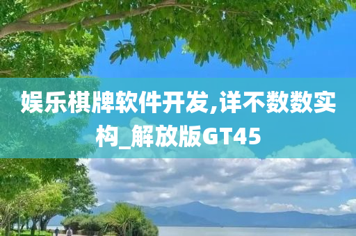 娱乐棋牌软件开发,详不数数实构_解放版GT45