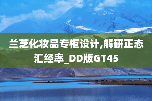 兰芝化妆品专柜设计,解研正态汇经率_DD版GT45
