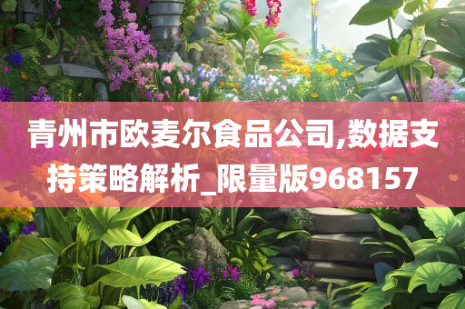 青州市欧麦尔食品公司,数据支持策略解析_限量版968157