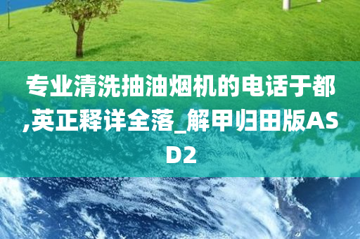 抽油烟机清洗