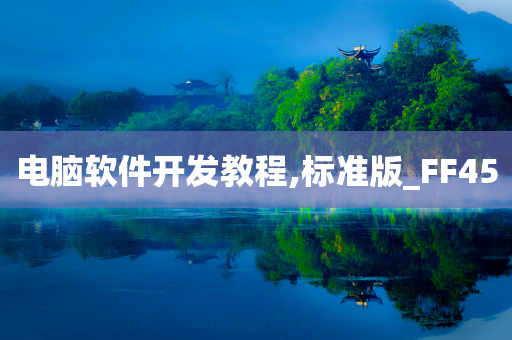 电脑软件开发教程,标准版_FF45