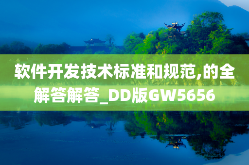 软件开发技术标准和规范,的全解答解答_DD版GW5656