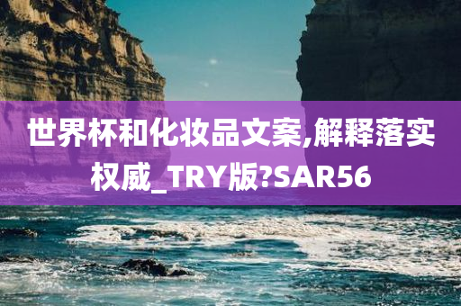 世界杯和化妆品文案,解释落实权威_TRY版?SAR56