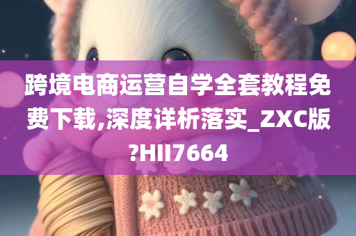 跨境电商运营自学全套教程免费下载,深度详析落实_ZXC版?HII7664