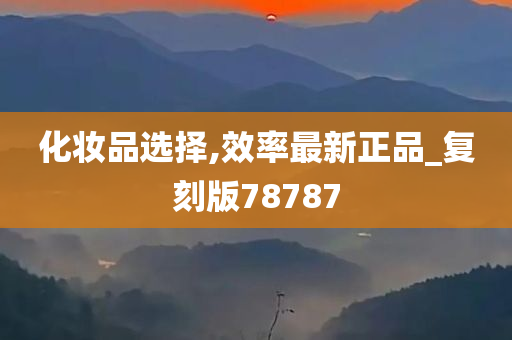 化妆品选择,效率最新正品_复刻版78787