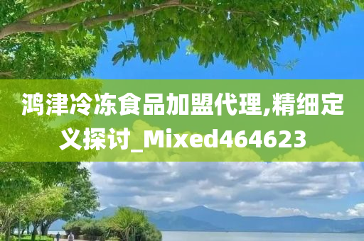 鸿津冷冻食品加盟代理,精细定义探讨_Mixed464623